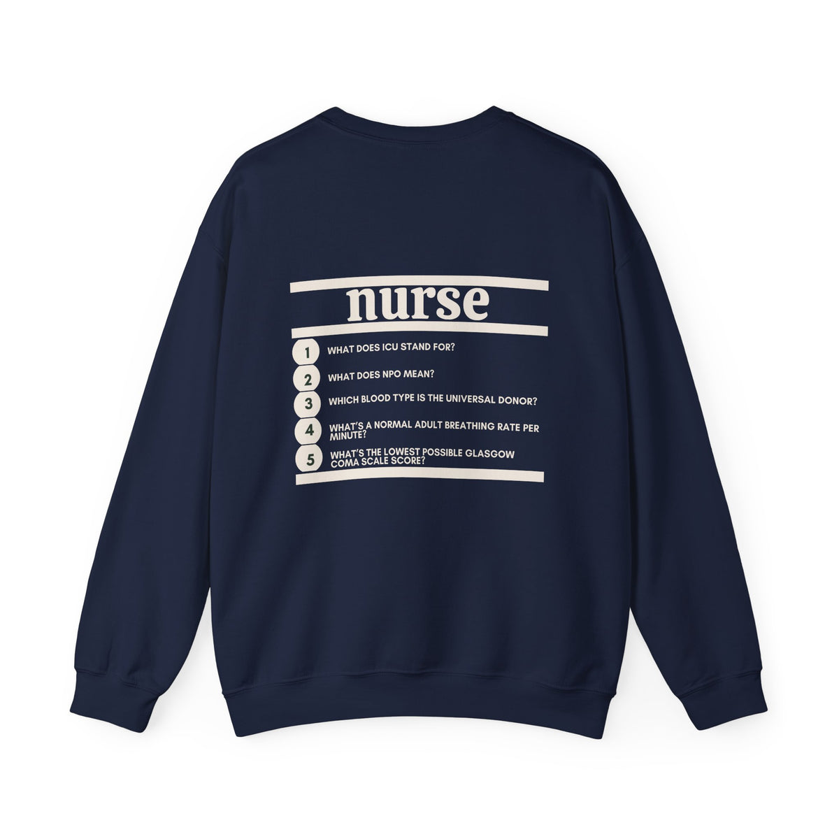 Nurse Work Crewneck