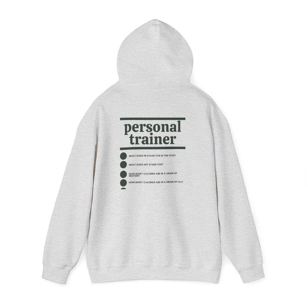 Personal Trainer Work Hoodie