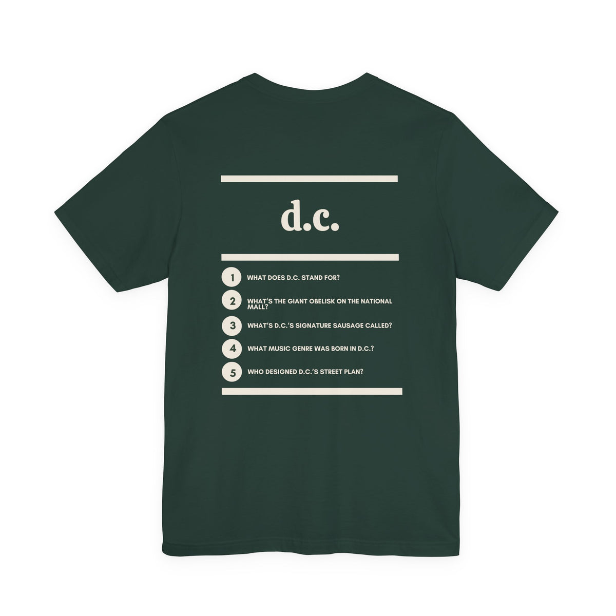 D.C. Tee – Where Are You From?