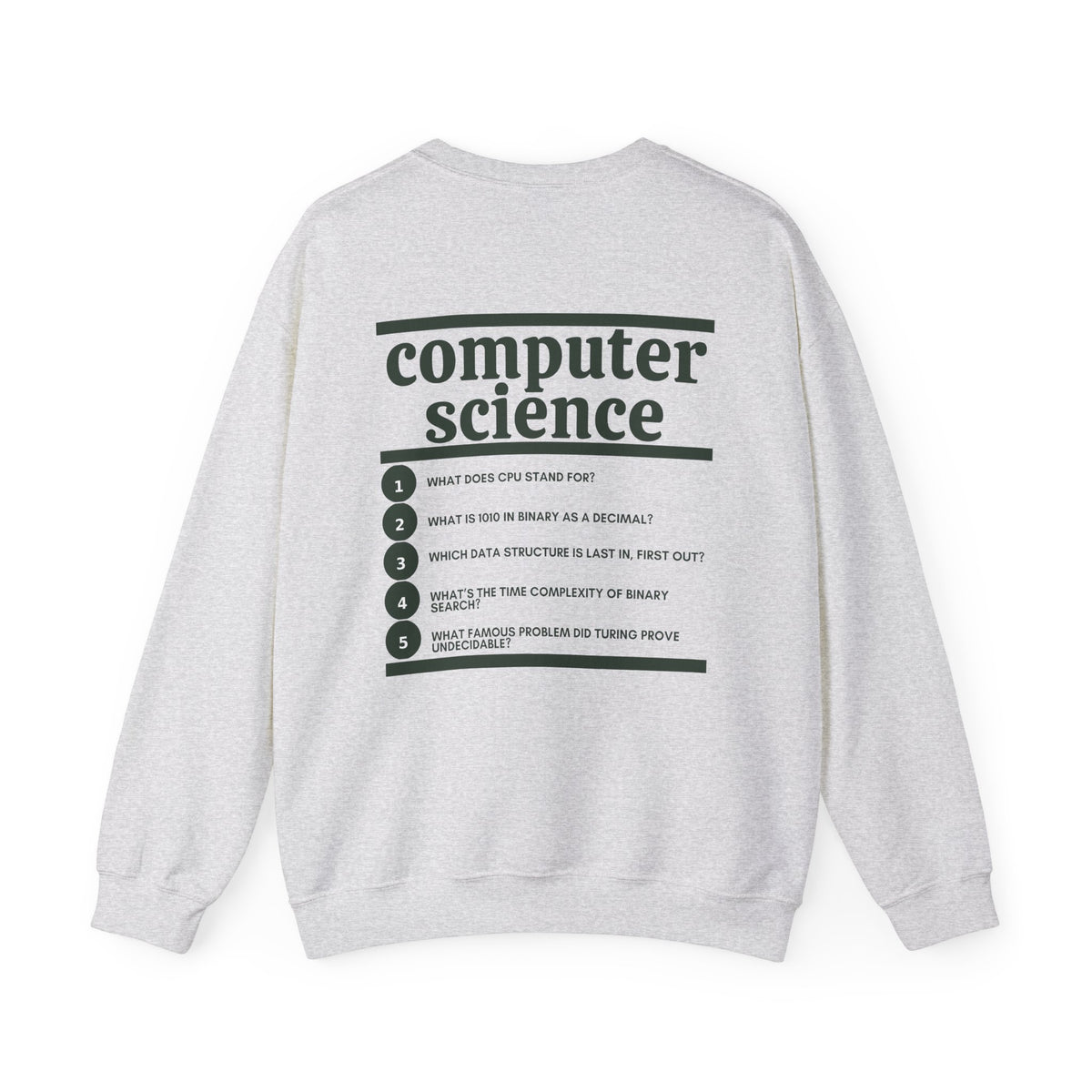 Computer Science Major Crewneck