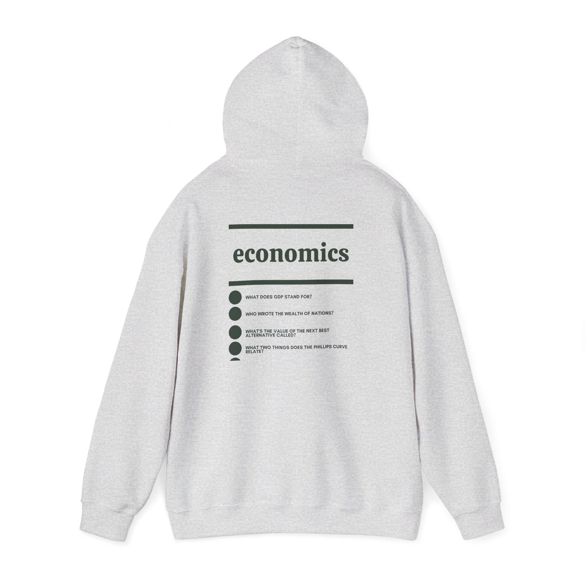 Economics Major Hoodie