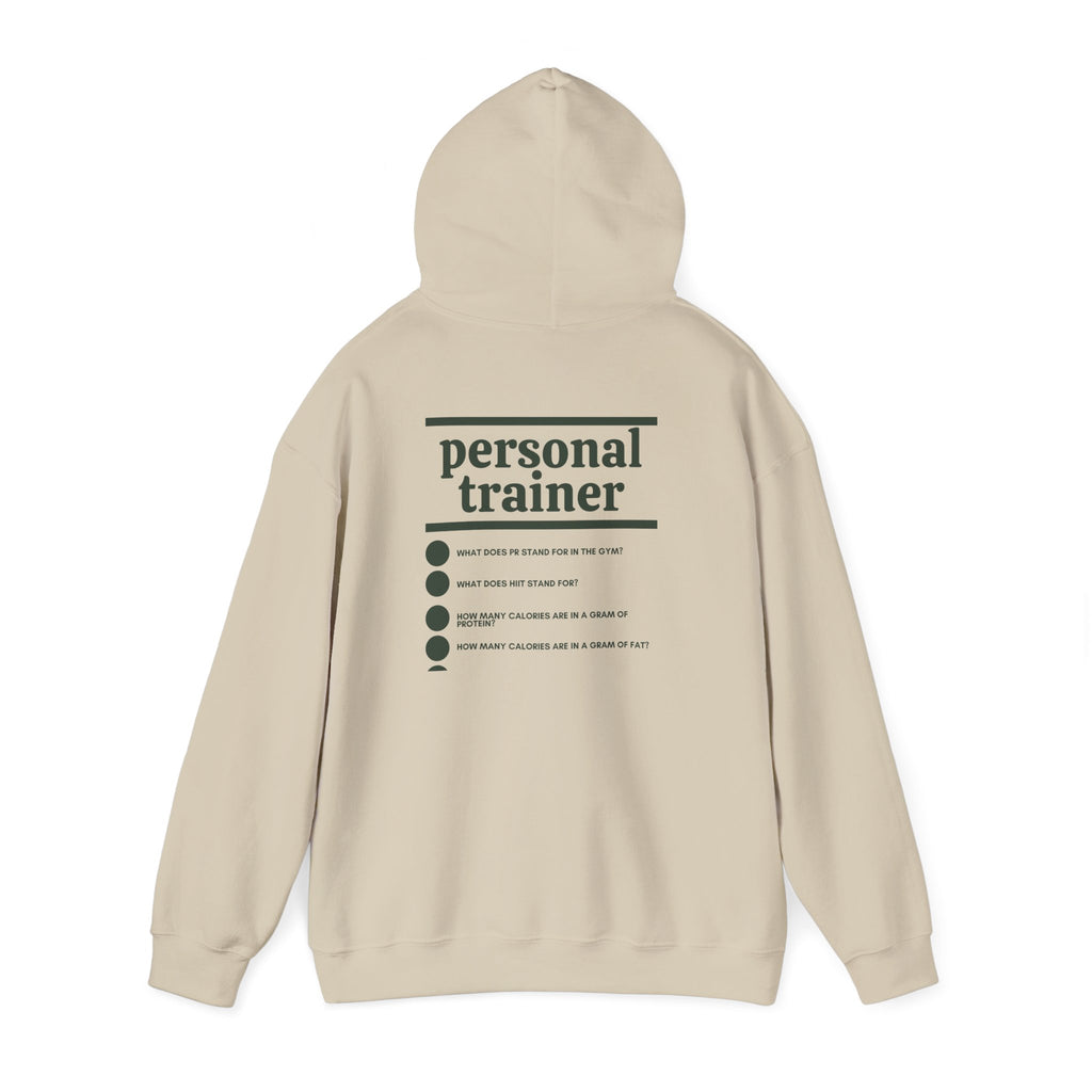Personal Trainer Work Hoodie