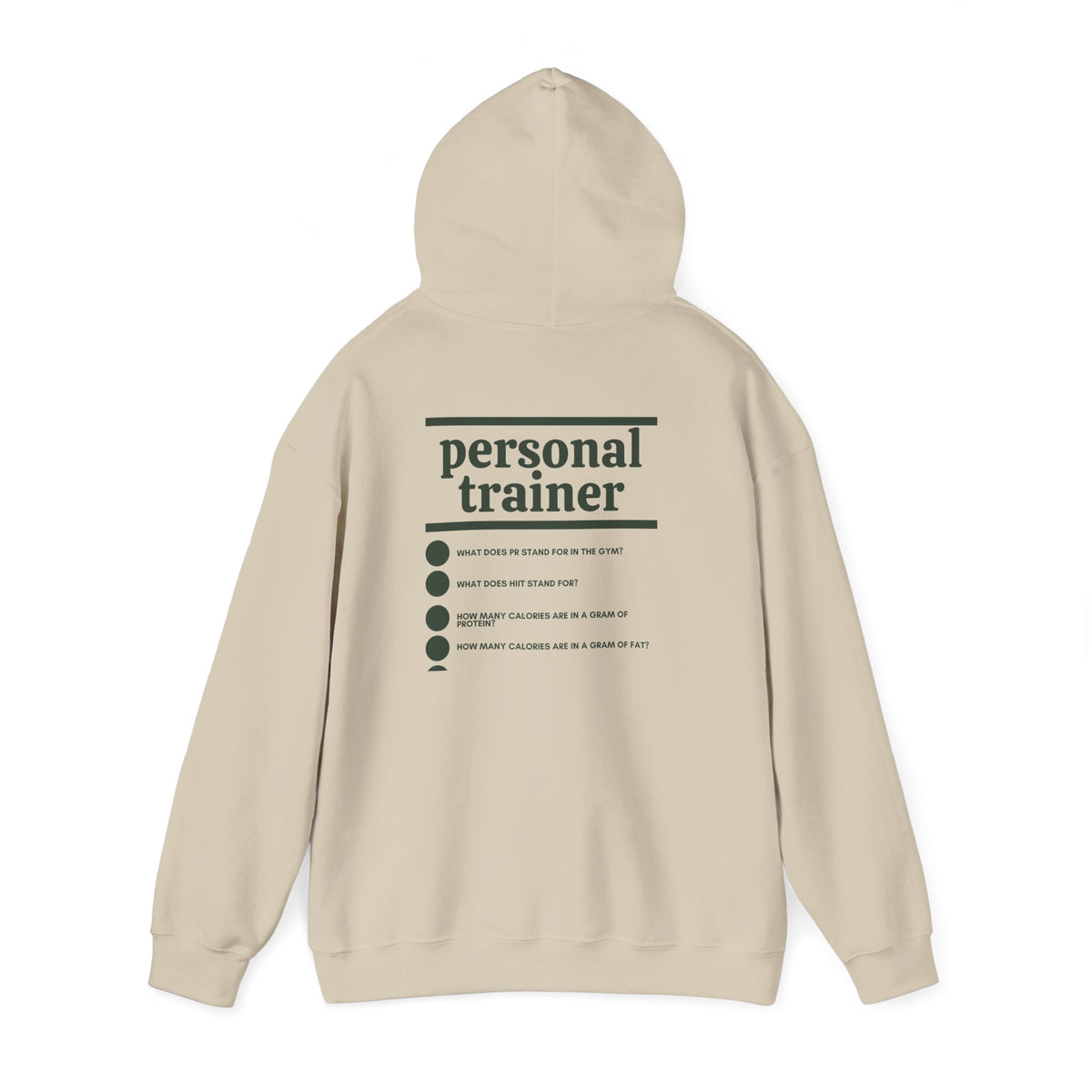 Personal Trainer Work Hoodie