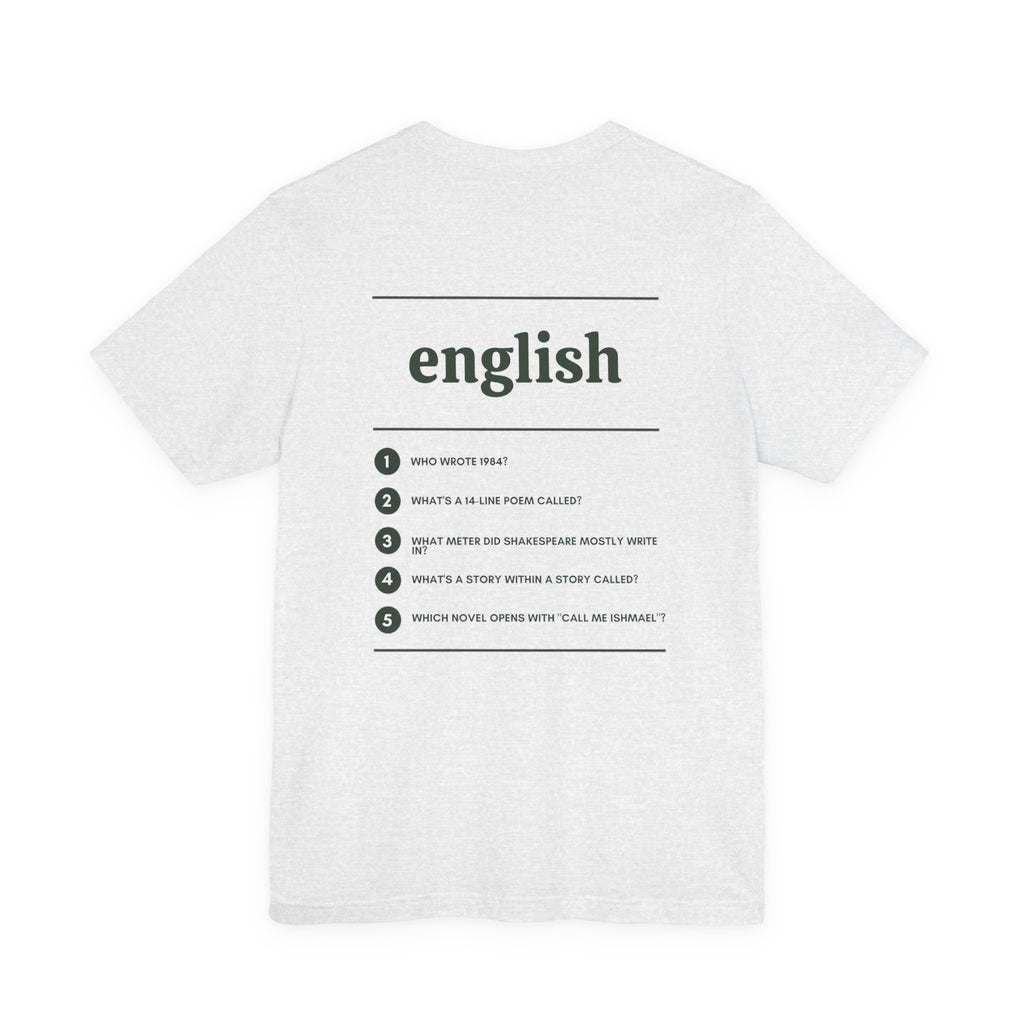 English Major T‑Shirt