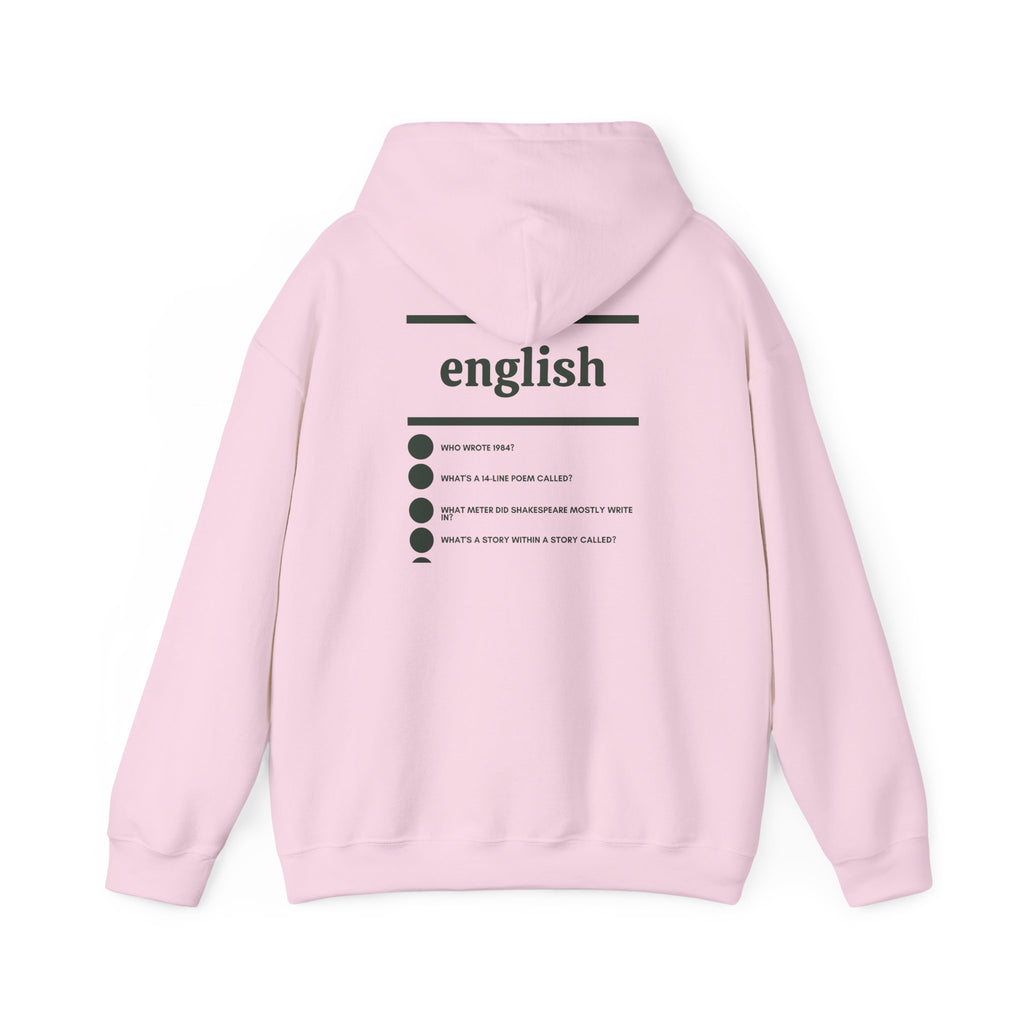 English Major Hoodie