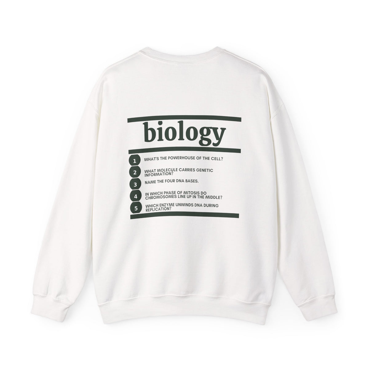 Biology Major Crewneck