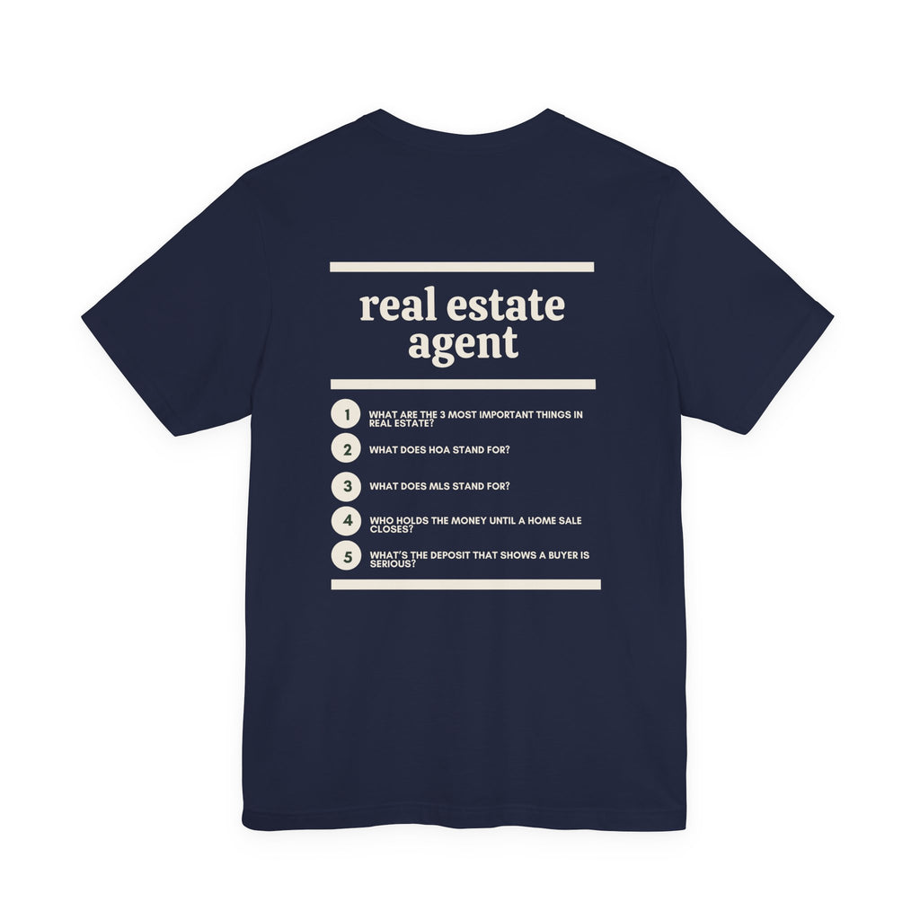 Real Estate Agent Work T-Shirt