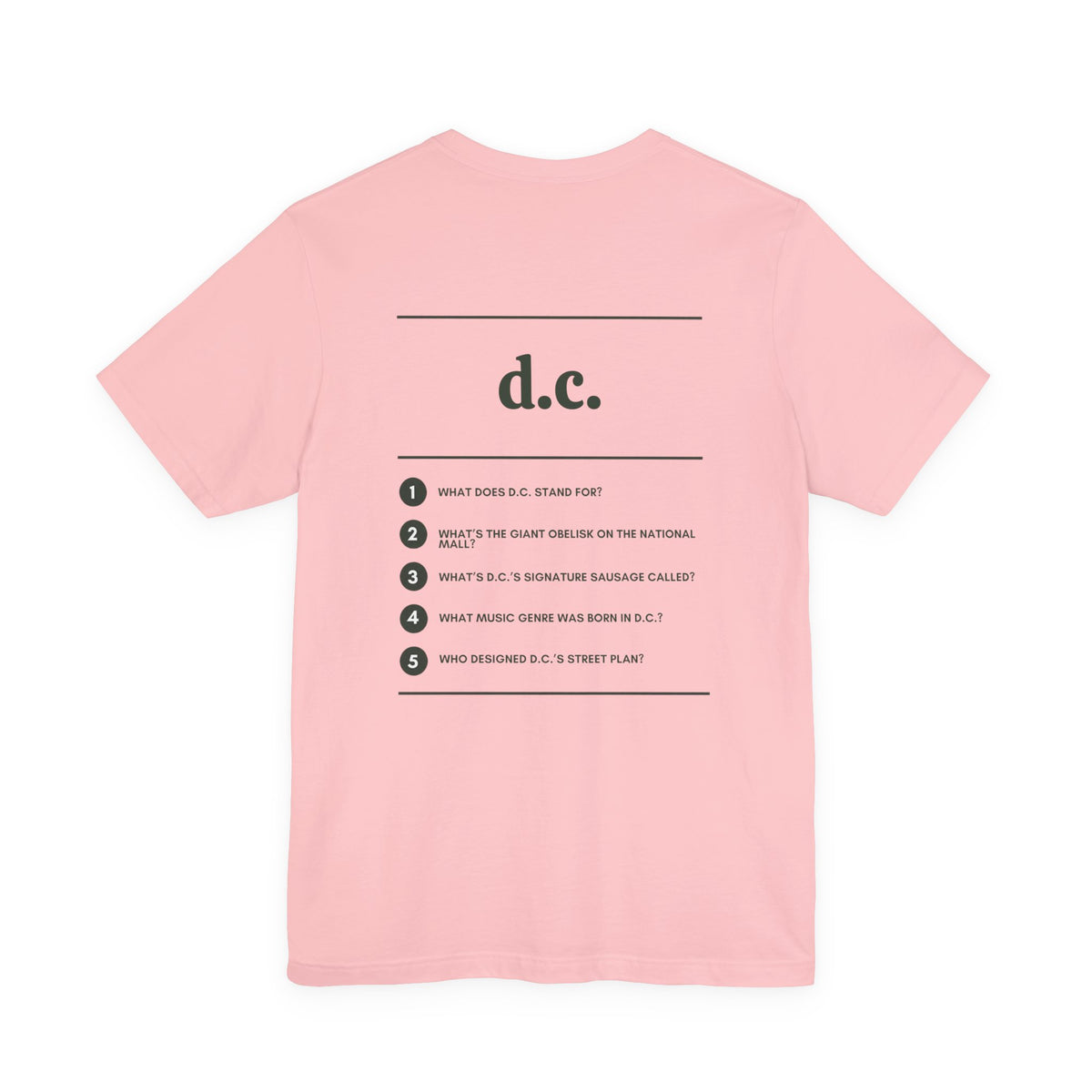 D.C. Tee – Where Are You From?