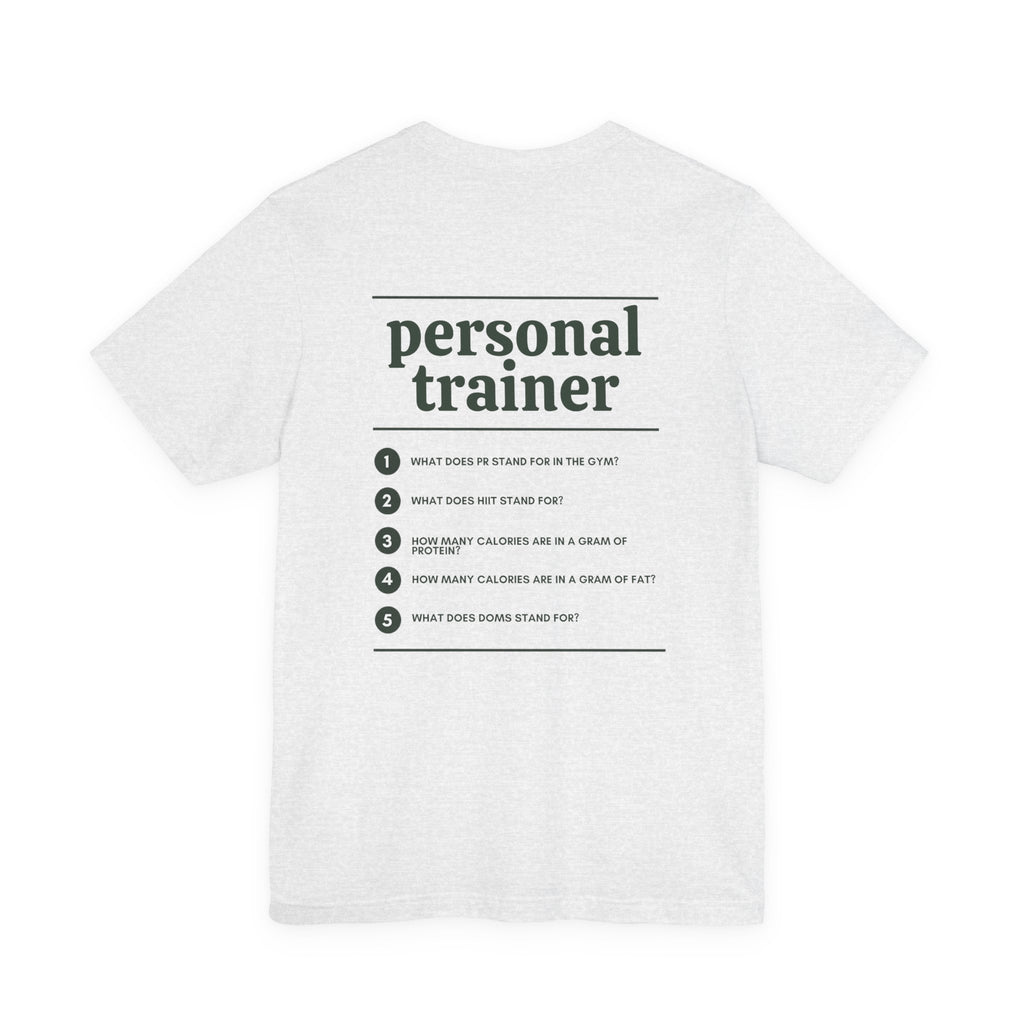 Personal Trainer Work T-Shirt