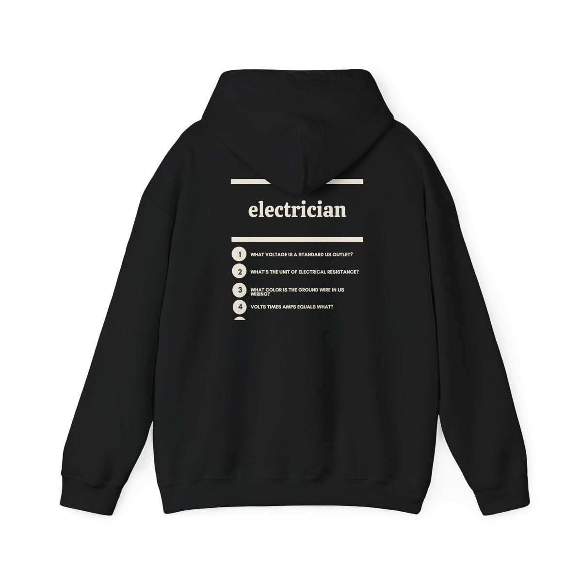 Electrician Work Hoodie