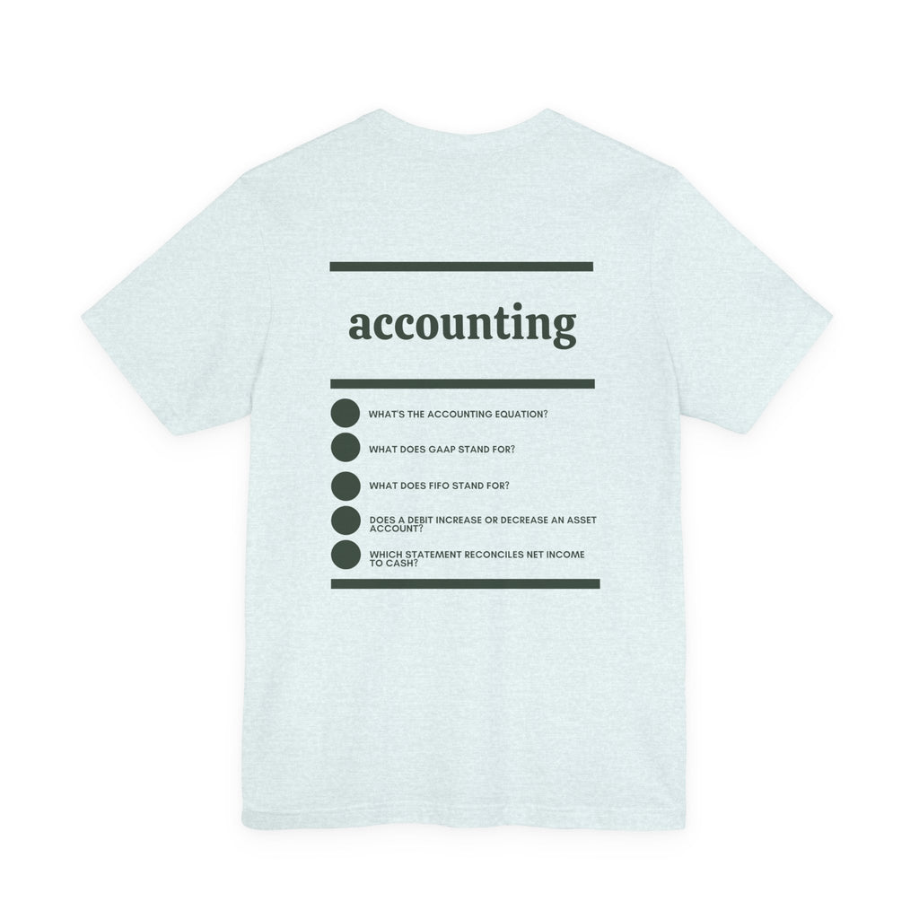 Accounting Major T‑Shirt