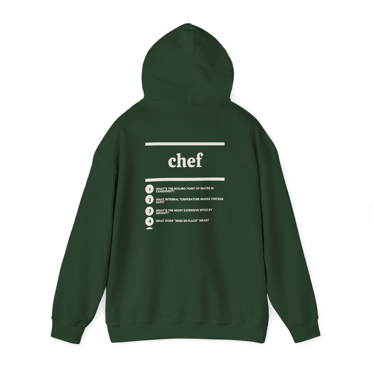 Chef Work Hoodie