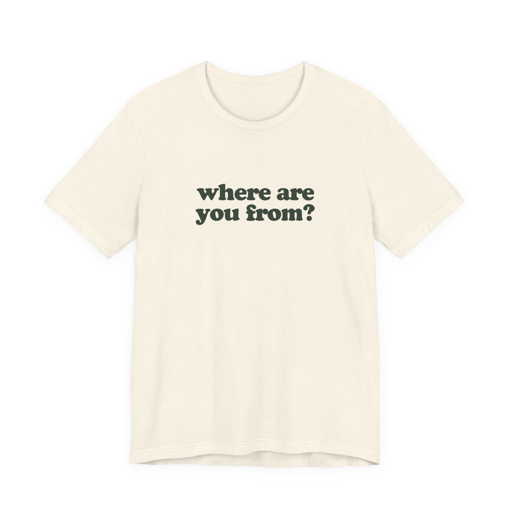 New York Tee – Where Are You From?