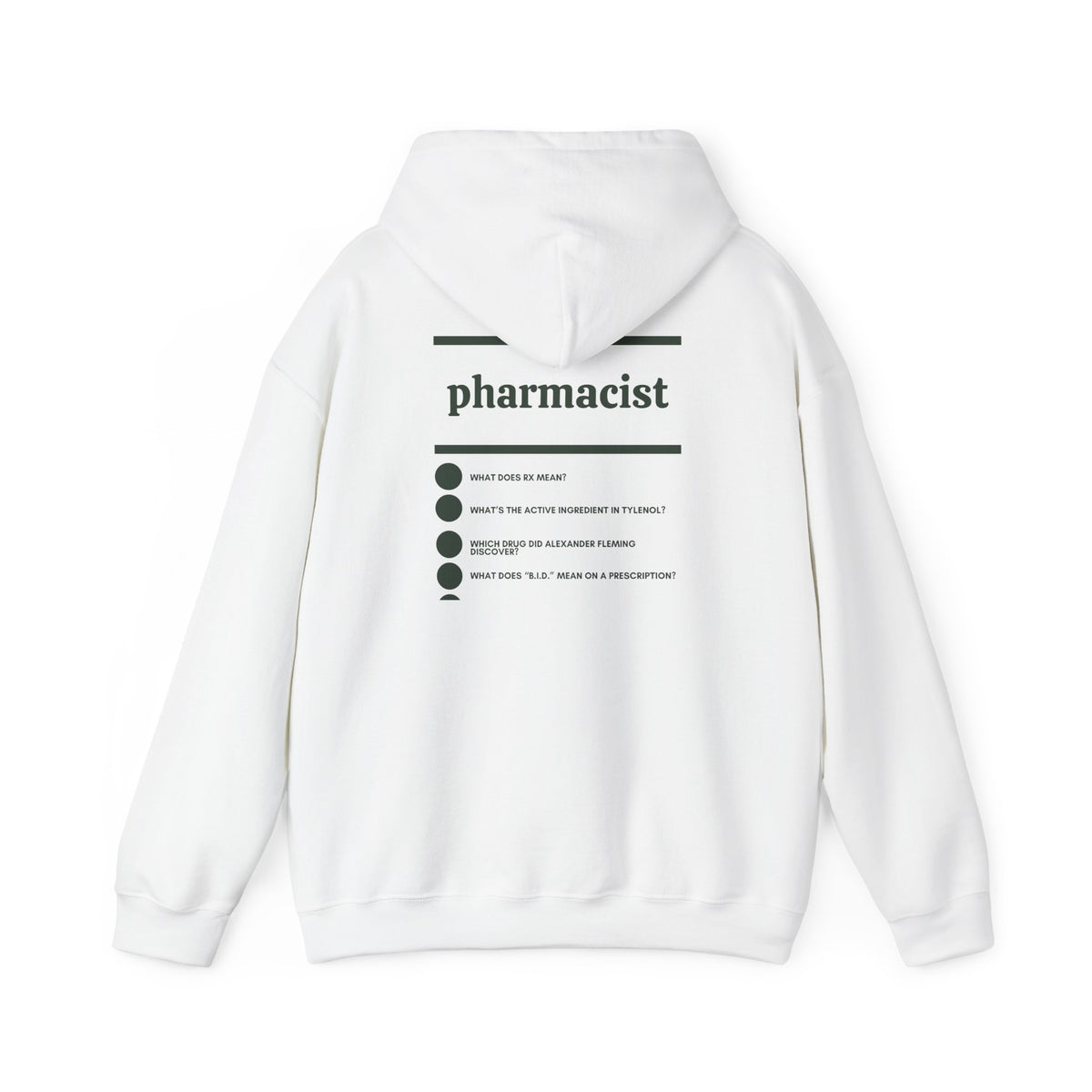 Pharmacist Work Hoodie
