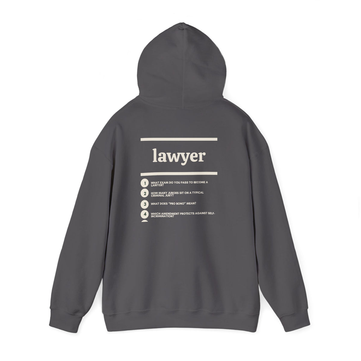 Lawyer Work Hoodie