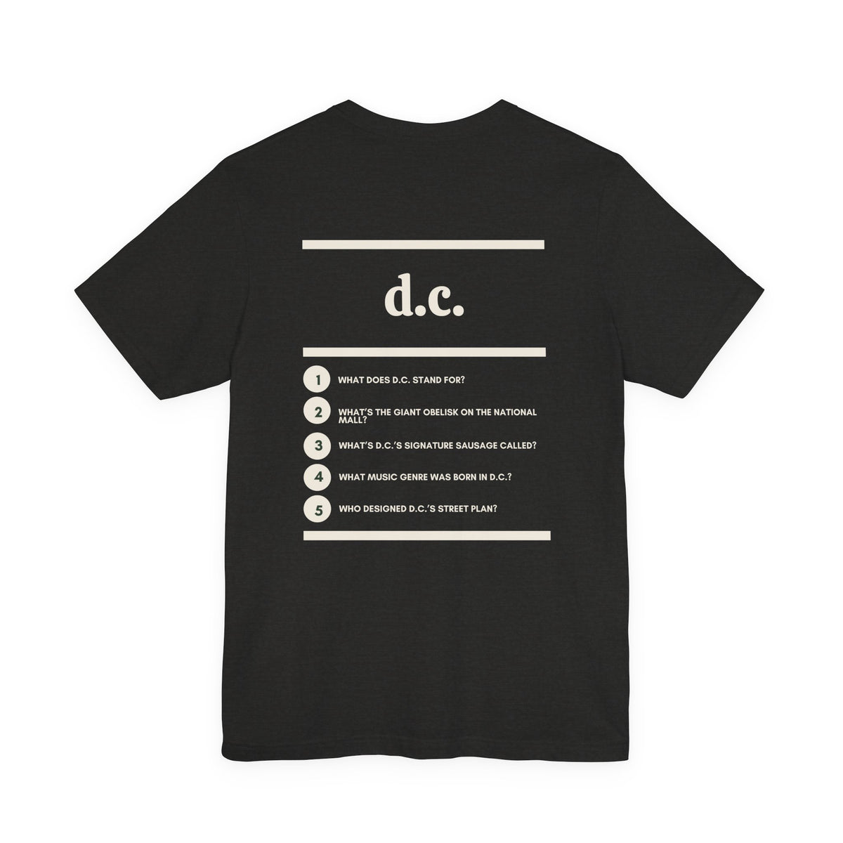 D.C. Tee – Where Are You From?