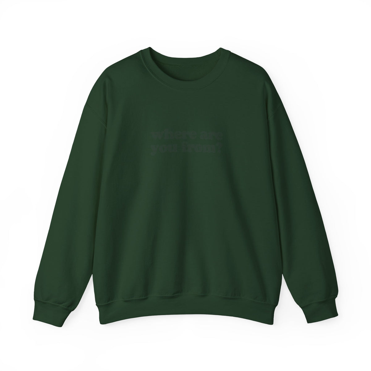 New York Crewneck – Where Are You From?