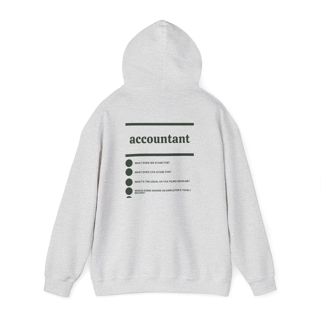Accountant Work Hoodie
