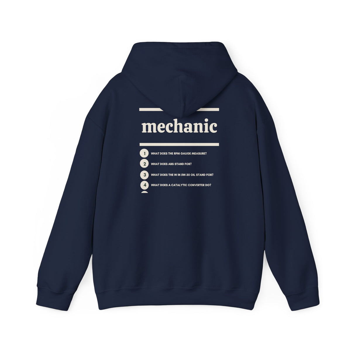 Mechanic Work Hoodie