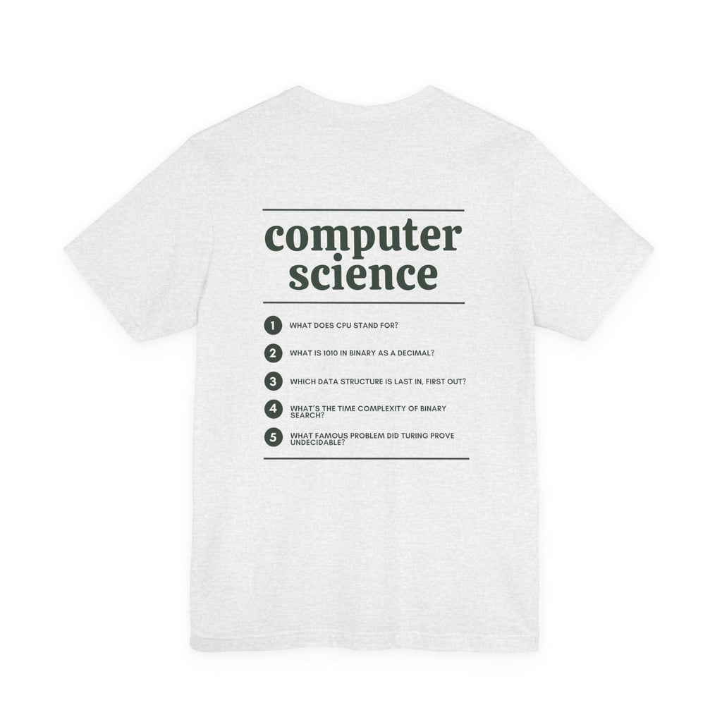 Computer Science Major T‑Shirt