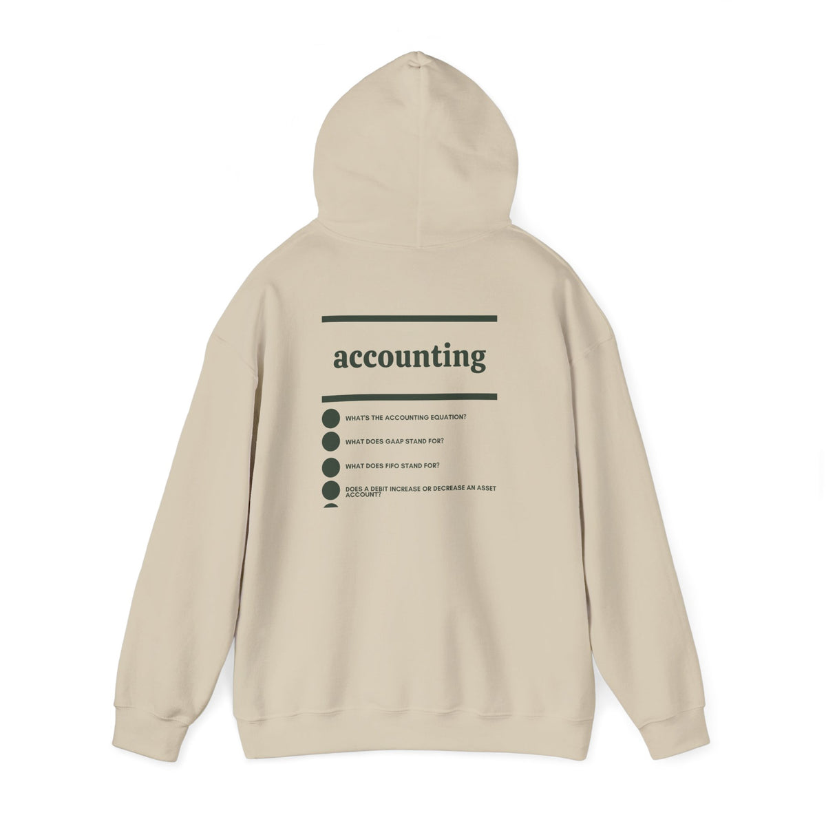 Accounting Major Hoodie