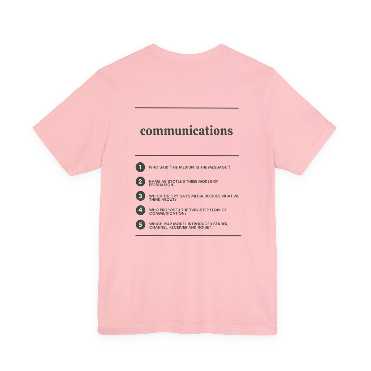 Communications Major T‑Shirt