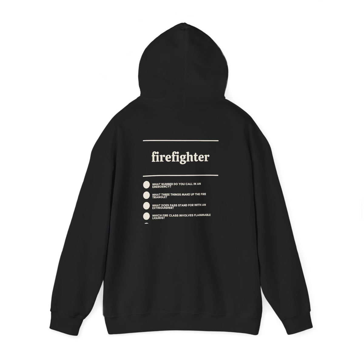 Firefighter Work Hoodie