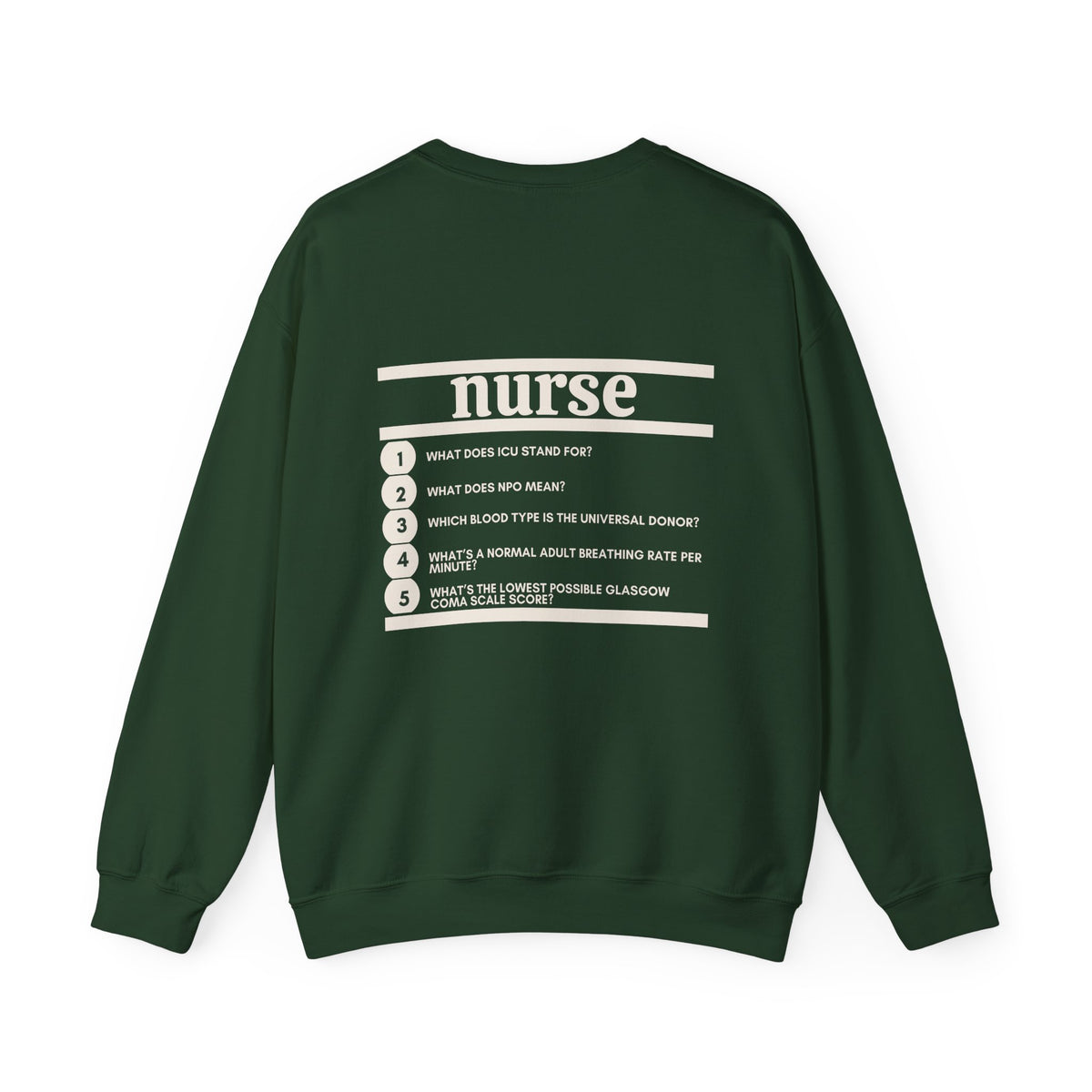 Nurse Work Crewneck