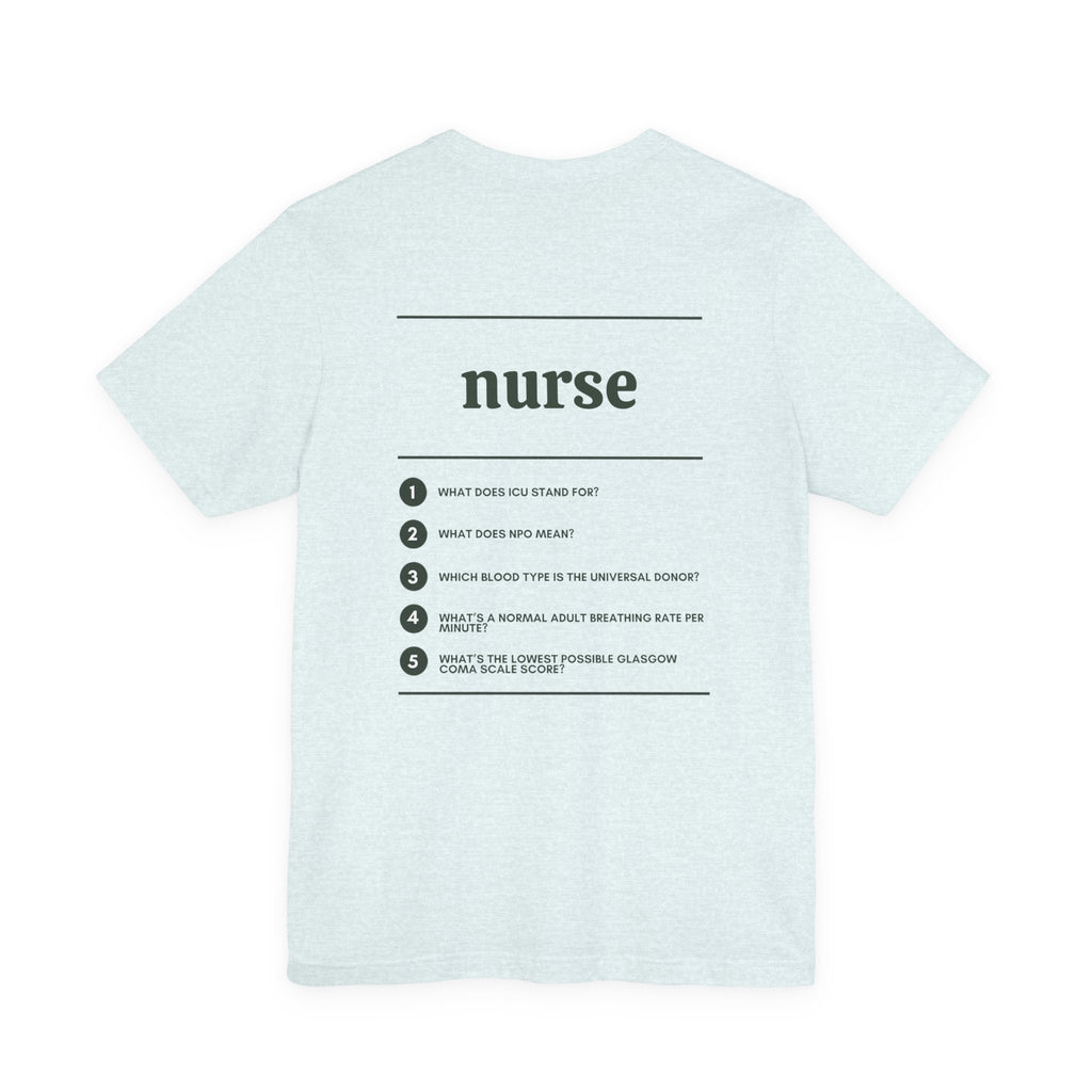 Nurse Work T-Shirt