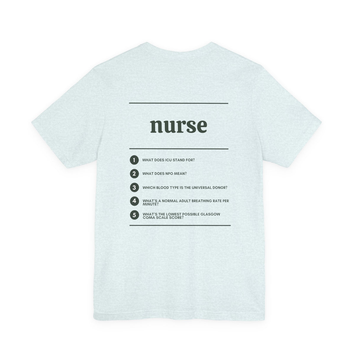 Nurse Work T-Shirt