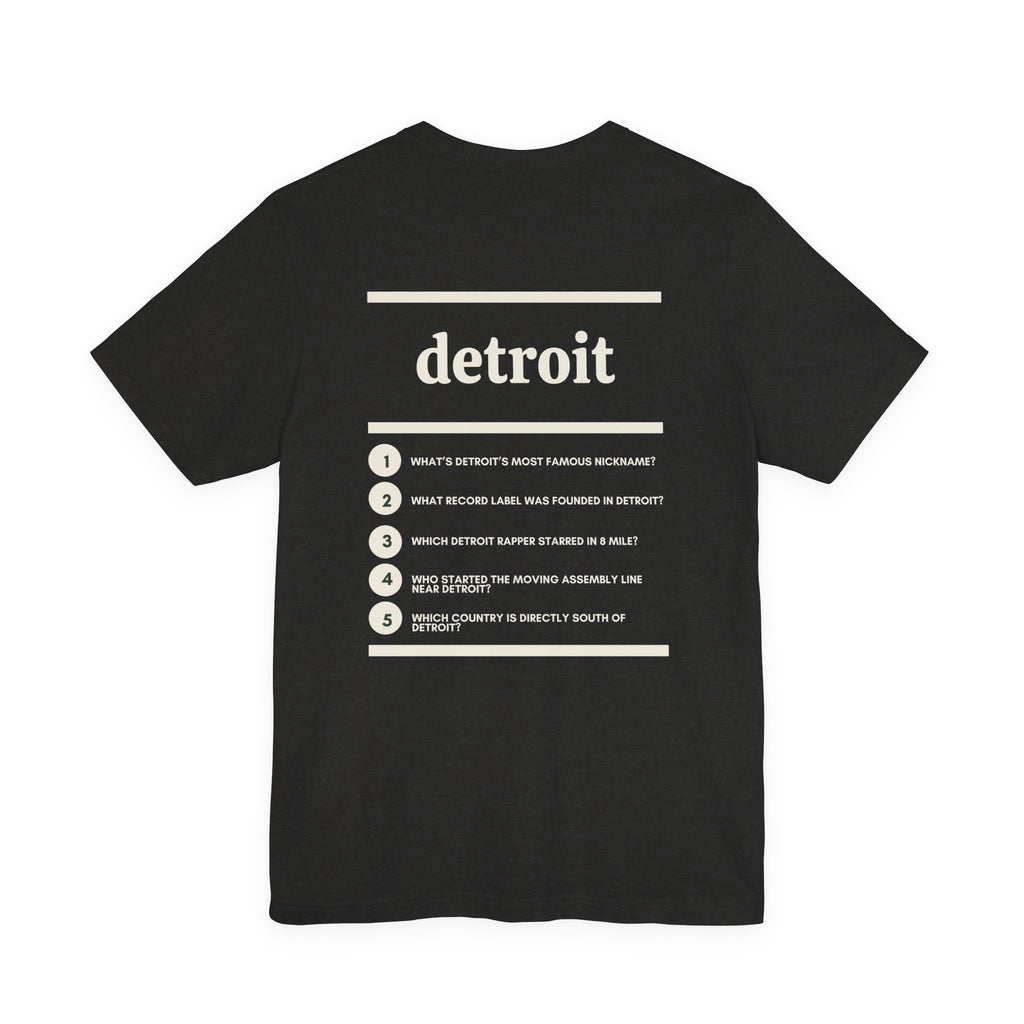 Detroit Tee – Where Are You From?